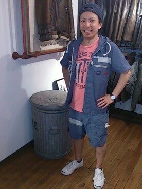 SUGAYA!さん(メンズ・164cm)の夏コーディネート