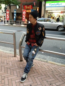 SUGAYA！さん（メンズ・164cm）の秋コーディネート