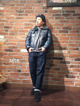 SUGAYA！さん（メンズ・164cm）の冬コーディネート