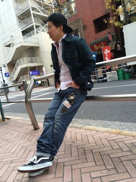 SUGAYA！さん（メンズ・164cm）の冬コーディネート