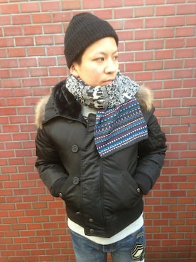 SUGAYA！さん（メンズ・164cm）の冬コーディネート