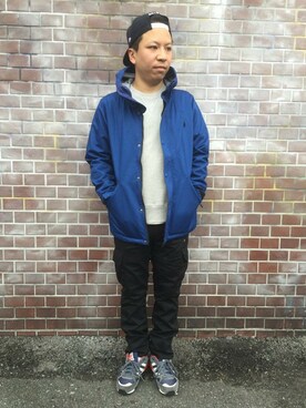 「ファッション手当」｜「アイテム（ブルゾン）」を使った、SUGAYA！さん（メンズ・164cm）の春コーディネート