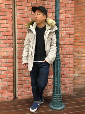SUGAYA！さん（メンズ・164cm）の冬コーディネート