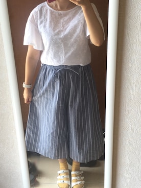 manamiさん（レディース・157cm）の夏コーディネート