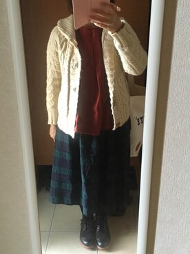 manamiさん（レディース・157cm）の秋コーディネート
