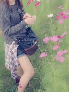 「LITTLE NEW YORK（リトルニューヨーク）のアイテム」を使った、ななちよさん（レディース・156cm）の秋コーディネート