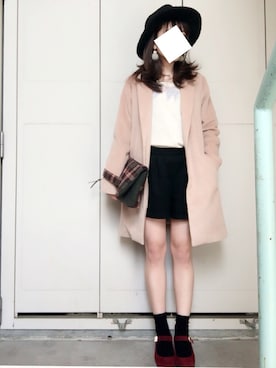 ななちよさん（レディース・156cm）の冬コーディネート