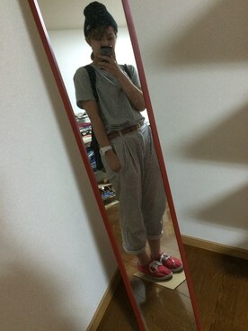 崎さん(レディース・154cm)の秋コーディネート