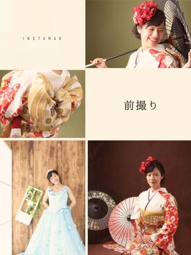 「アイテム（水着/着物・浴衣、レッド系）」を使った、みーこさん（レディース・150cm）の夏コーディネート