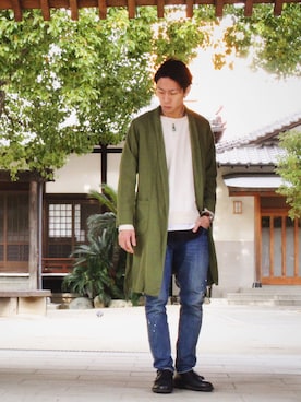 「JOLI（ジョリ）のアイテム（シューズ）」を使った、Kyohei Akitaさん（メンズ・179cm）の春コーディネート