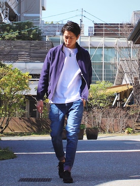 「ジョガーパンツ」｜Kyohei Akitaさん（メンズ・179cm）の春コーディネート