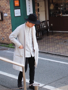 「JOLI（ジョリ）のアイテム（シューズ）」を使った、Kyohei Akitaさん（メンズ・179cm）の春コーディネート