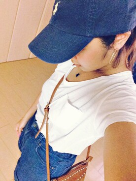 「WEGO（ウィゴー）のアイテム（デニムパンツ、ブルー系）」を使った、s.さん（レディース・152cm）の秋コーディネート