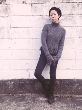 「Dolly&Molly（ドリー＆モリー）のアイテム」を使った、yuiarimaさん（レディース・158cm）の秋コーディネート