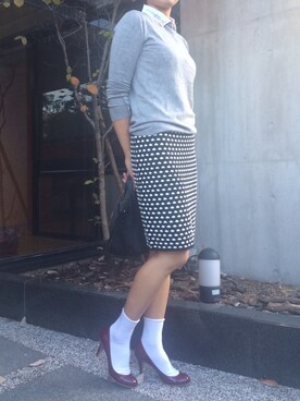 「Marc by Marc Jacobs（マークバイマークジェイコブス）のアイテム（バッグ）」を使った、TOMMYさん（レディース・164cm）の秋コーディネート