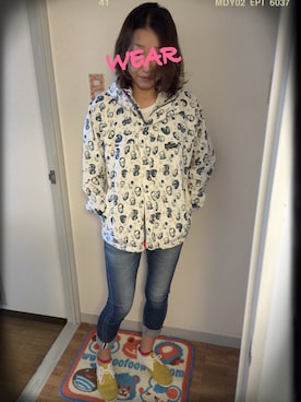 「FITH（フィス）のアイテム（シューズ）」を使った、きょんさん（レディース・159cm）の春コーディネート