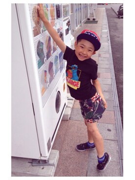 megjiiさん（キッズ・122cm）の夏コーディネート