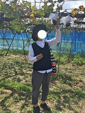 「DGRACE（ディグレース）のアイテム」を使った、mon_maさん（レディース・150cm）の秋コーディネート