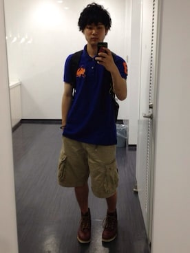 「RATTLE TRAP（ラトルトラップ）のアイテム（ブーツ）」を使った、Ryou3429さん（メンズ・175cm）の春コーディネート