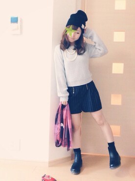 凪さん（レディース・147cm）の秋コーディネート