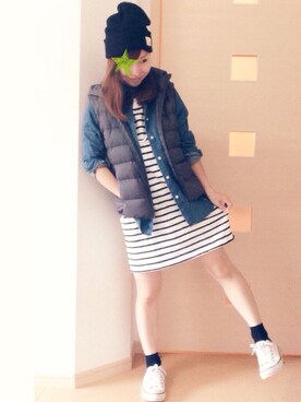 凪さん（レディース・147cm）の秋コーディネート