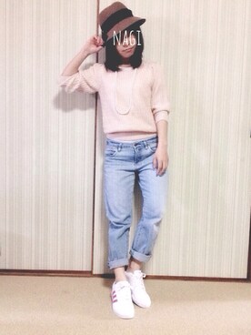 凪さん（レディース・147cm）の春コーディネート