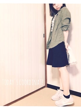 凪さん（レディース・147cm）の夏コーディネート