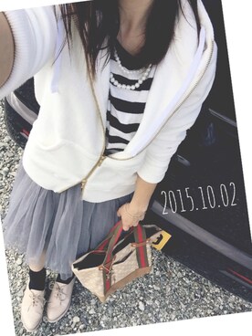 凪さん（レディース・147cm）の秋コーディネート