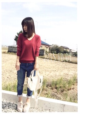 凪さん（レディース・147cm）の秋コーディネート