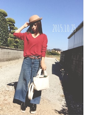 凪さん（レディース・147cm）の秋コーディネート