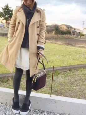 凪さん（レディース・147cm）の冬コーディネート