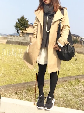 凪さん（レディース・147cm）の春コーディネート