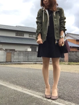 凪さん（レディース・147cm）の春コーディネート