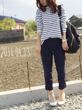 凪さん（レディース・147cm）の春コーディネート