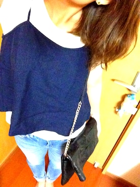 「Marc by Marc Jacobs（マークバイマークジェイコブス）のアイテム（アクセサリー）」を使った、minaさん（レディース・163cm）の春コーディネート