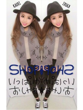 「GALLERIE（ギャレリー）のアイテム（Tシャツ/カットソー）」を使った、kaorinさん（レディース・160cm）の秋コーディネート