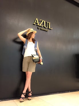 「アイテム（ブレスレット）」を使った、ハルさん（レディース・161cm・20代）の夏コーディネート