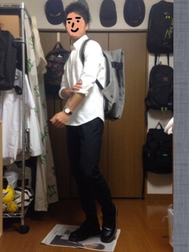 「Daniel Wellington」｜天太さん（メンズ・175cm）の秋コーディネート