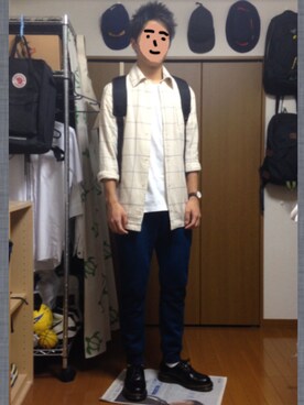 「Daniel Wellington」｜天太さん（メンズ・175cm）の秋コーディネート