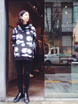 「スエット」｜SOSUKEHATTORIさん（メンズ・181cm）の春コーディネート