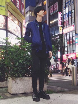 「LAD MUSICIAN（ラッドミュージシャン）のアイテム（その他シューズ）」を使った、SOSUKEHATTORIさん（メンズ・181cm）の秋コーディネート