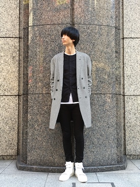 「アイテム（その他アウター）」を使った、SOSUKEHATTORIさん（メンズ・181cm・20代）の秋コーディネート