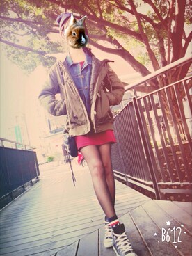 Zoe さん（レディース・160cm）の冬コーディネート