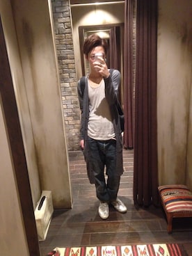 福田 恭平さん(メンズ・172cm)の夏コーディネート