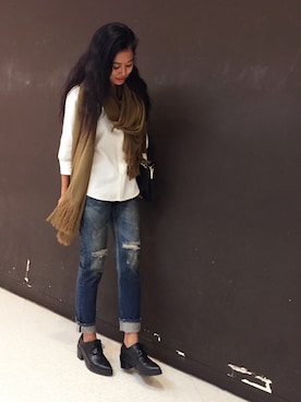 「Regalect（リガレクト）のアイテム」を使った、NAOKOᐛ﻿さん（レディース・163cm）の秋コーディネート