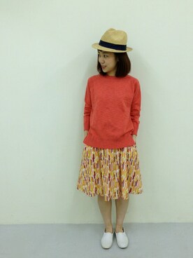 Tさん（レディース・154cm）の春コーディネート