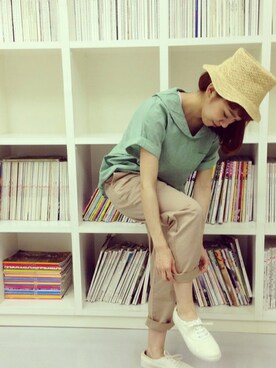 Tさん（レディース・154cm）の春コーディネート