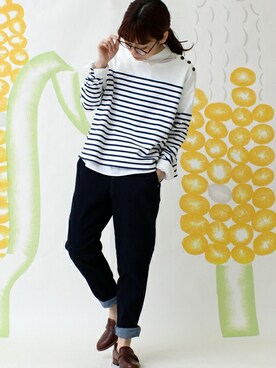 Tさん（レディース・154cm）の冬コーディネート