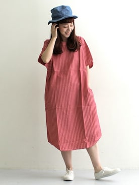 Tさん（レディース・154cm）の春コーディネート