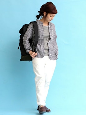 Tさん（レディース・154cm）の春コーディネート